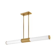 Load image into Gallery viewer, Facet LED Linear Pendant Light in Detail.
