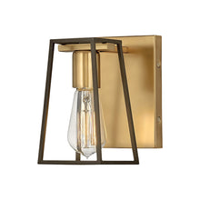 Load image into Gallery viewer, Filmore Bath Wall Light in Heritage Brass.
