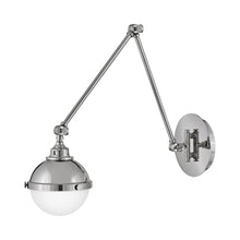 Load image into Gallery viewer, Fletcher Bath Wall Light in Polished Nickel (21-Inch).

