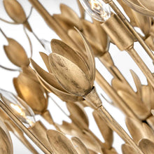 Load image into Gallery viewer, Flora Chandelier in Detail.
