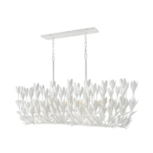 Load image into Gallery viewer, Flora Linear Pendant Light in Detail.
