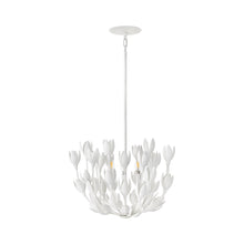 Load image into Gallery viewer, Flora Semi Flush Mount Ceiling Light in Detail.
