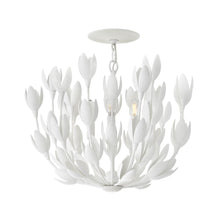 Load image into Gallery viewer, Flora Semi Flush Mount Ceiling Light in Detail.
