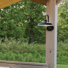Load image into Gallery viewer, Foundry Outside Area Barn Wall Light in Outside Area.

