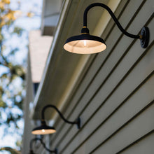 Load image into Gallery viewer, Foundry Outside Area Barn Wall Light in Outside Area.
