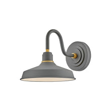 Load image into Gallery viewer, Foundry Outdoor Tall Barn Wall Light in Classic/X-Small/Dark Matte Grey.
