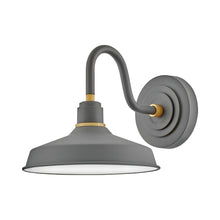 Load image into Gallery viewer, Foundry Outdoor Tall Barn Wall Light in Detail.
