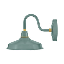 Load image into Gallery viewer, Foundry Outdoor Tall Barn Wall Light in Detail.
