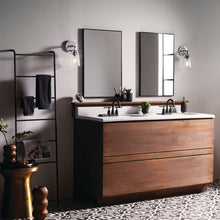 Load image into Gallery viewer, Fritz Bath Wall Light in Bathroom.
