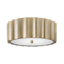 Load image into Gallery viewer, Gia Flush Mount Ceiling Light in Champagne Gold (Large).
