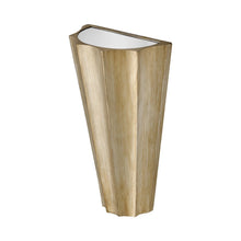 Load image into Gallery viewer, Gia LED Wall Light in Champagne Gold.
