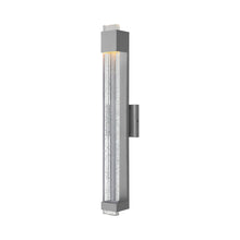 Load image into Gallery viewer, Glacier Outside Area Led Wall Light in Large/Titanium.
