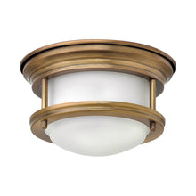 Load image into Gallery viewer, Hadley Flush Mount Ceiling Light in Mini/Brushed Bronze.
