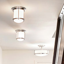 Load image into Gallery viewer, Hadley Flush Mount Ceiling Light in Detail.
