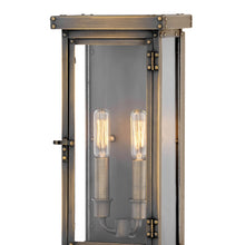 Load image into Gallery viewer, Hamilton Outside Area Wall Light in Detail.

