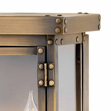Load image into Gallery viewer, Hamilton Outside Area Wall Light in Detail.
