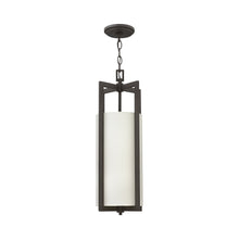 Load image into Gallery viewer, Hampton Drum Pendant Light in Buckeye Bronze/Incandescent (9.25-Inch).
