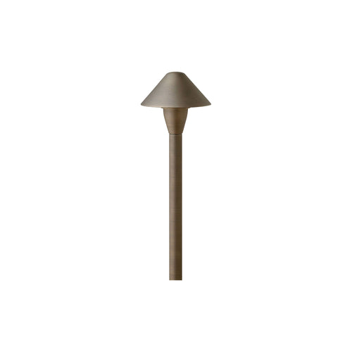 Hardy Island Classic Led Path Light in Matte Bronze.