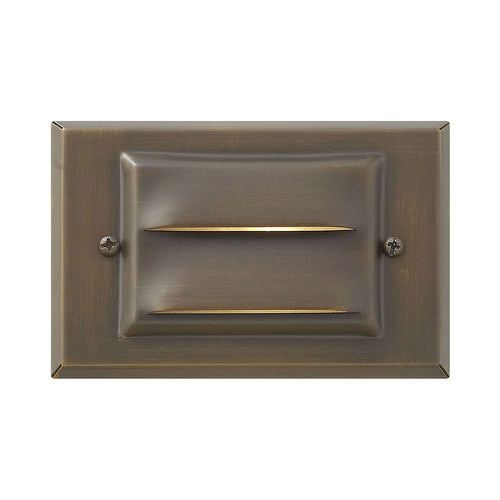 Hardy Island Horizontal Led Deck Light in Matte Bronze.