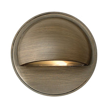 Load image into Gallery viewer, Hardy Island Round Led Deck Light in Eyebrow.
