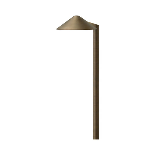 Hardy Island Side Mount Led Path Light in Matte Bronze.