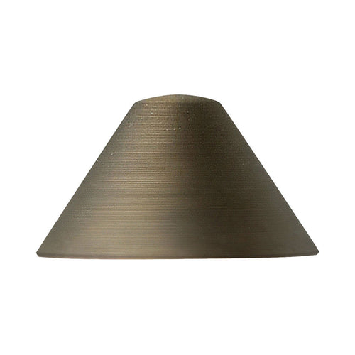 Hardy Island Triangular Led Deck Light in Matte Bronze.