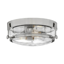 Load image into Gallery viewer, Harper Flush Mount Ceiling Light in Brushed Nickel.
