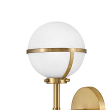 Load image into Gallery viewer, Hollis Led Bath Wall Light in Detail.
