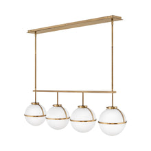 Load image into Gallery viewer, Hollis Linear Led Pendant Light in Detail.
