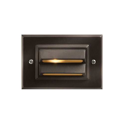 Horizontal Led Deck Light in Bronze.