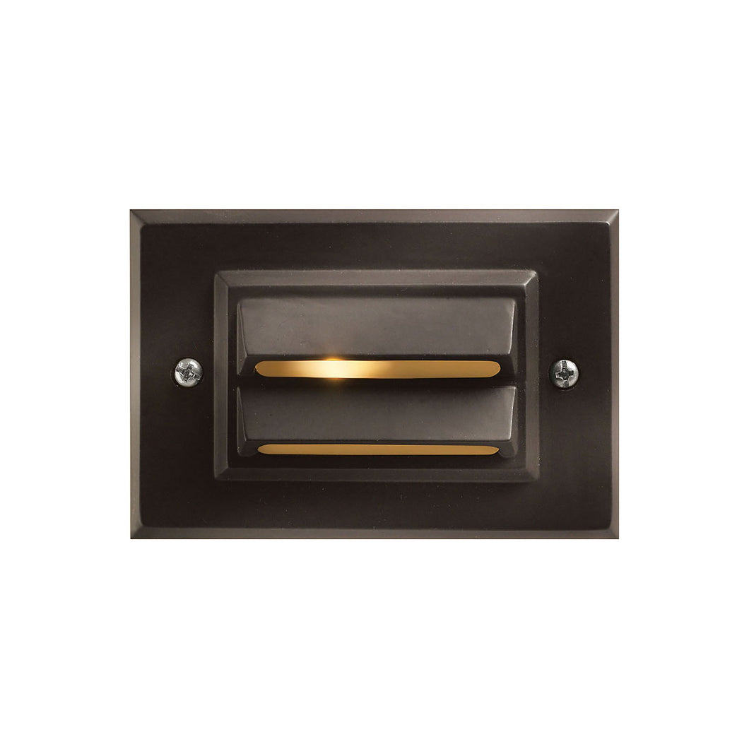 Horizontal Led Deck Light in Bronze.