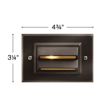 Load image into Gallery viewer, Horizontal LED Deck Light - line drawing.
