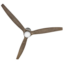 Load image into Gallery viewer, Hover Led Flush Mount Ceiling Fan in Detail.
