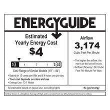 Load image into Gallery viewer, Hover LED Flush Mount Ceiling Fan in Detail (52-Inch).
