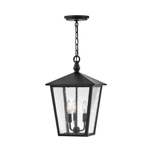 Load image into Gallery viewer, Huntersfield Outdoor Pendant Light in Black.
