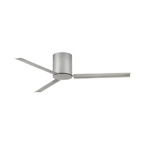 Indy Flush Mount Ceiling Fan in Matte White (72-Inch).