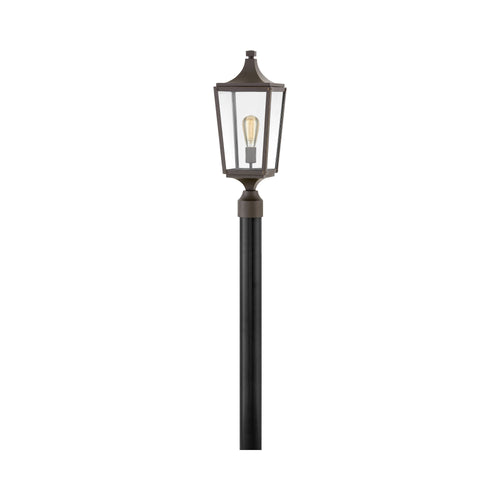 Jaymes Outside Area Post Light in Oil Rubbed Bronze.