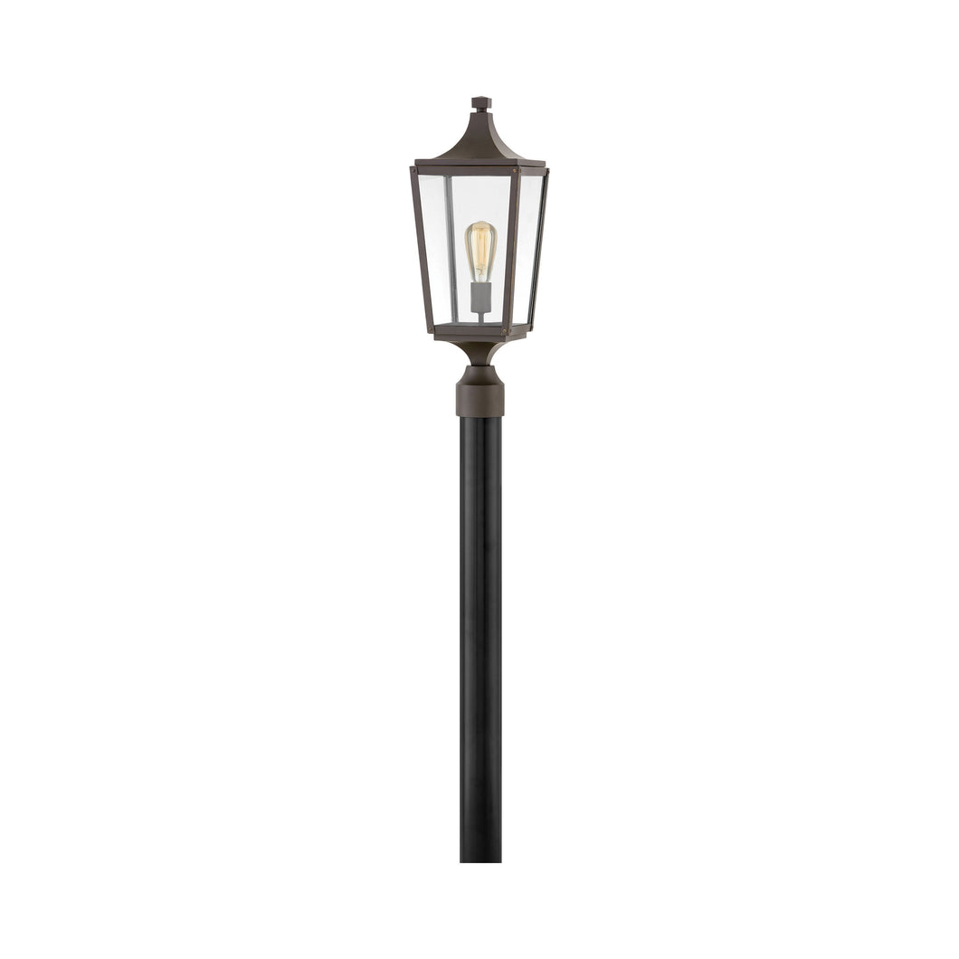 Jaymes Outside Area Post Light in Oil Rubbed Bronze.