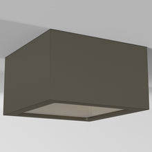 Load image into Gallery viewer, Kube Outdoor LED Flush Mount Ceiling Light in Detail.
