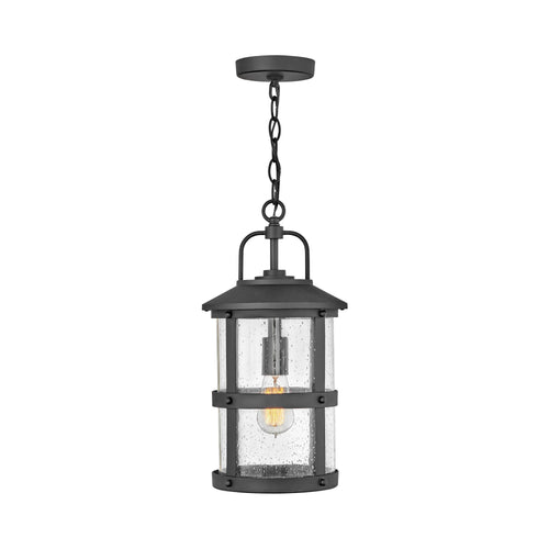 Lakehouse Outside Area Pendant Light in Black.