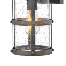 Load image into Gallery viewer, Lakehouse Outside Area Wall Light in Detail.
