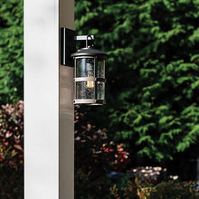 Load image into Gallery viewer, Lakehouse Outdoor Wall Light in Detail.
