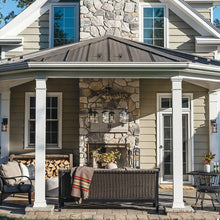 Load image into Gallery viewer, Lakehouse Outdoor Wall Light in Detail.
