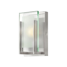 Load image into Gallery viewer, Latitude Bath Wall Light in Brushed Nickel (1-Light).
