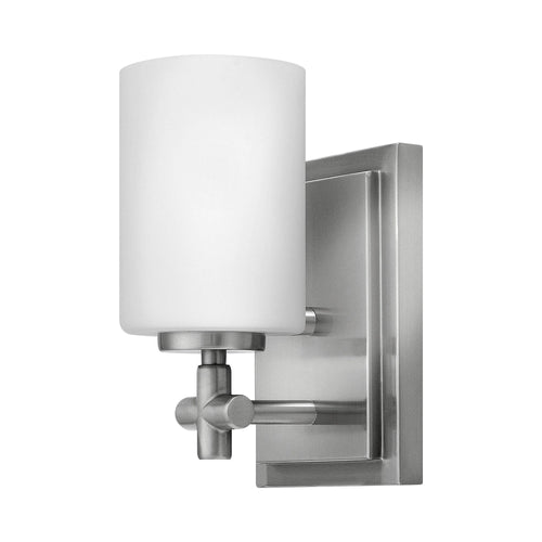 Laurel Bath Wall Light in Brushed Nickel.