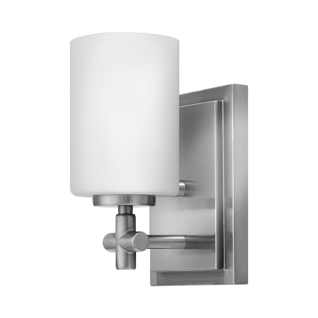 Laurel Bath Wall Light in Brushed Nickel.