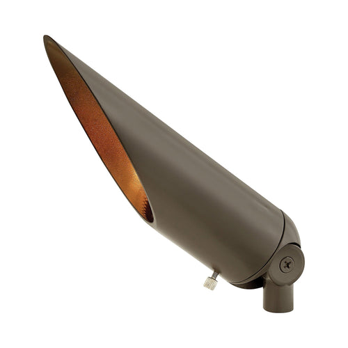 Led Spot Light With Long Cowl in Bronze.