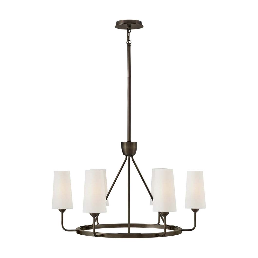 Lewis Pendant Light in Black Oxide (Medium).