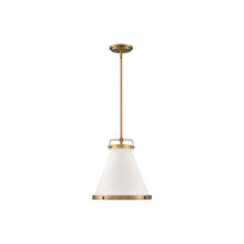 Load image into Gallery viewer, Lexi Pendant Light in Lacquered Brass (Small).
