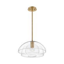 Load image into Gallery viewer, Lotus Semi Flush Mount Ceiling Light in Detail.
